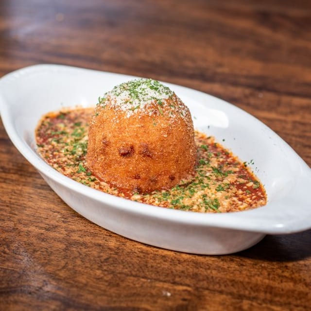 Meat Arancini.