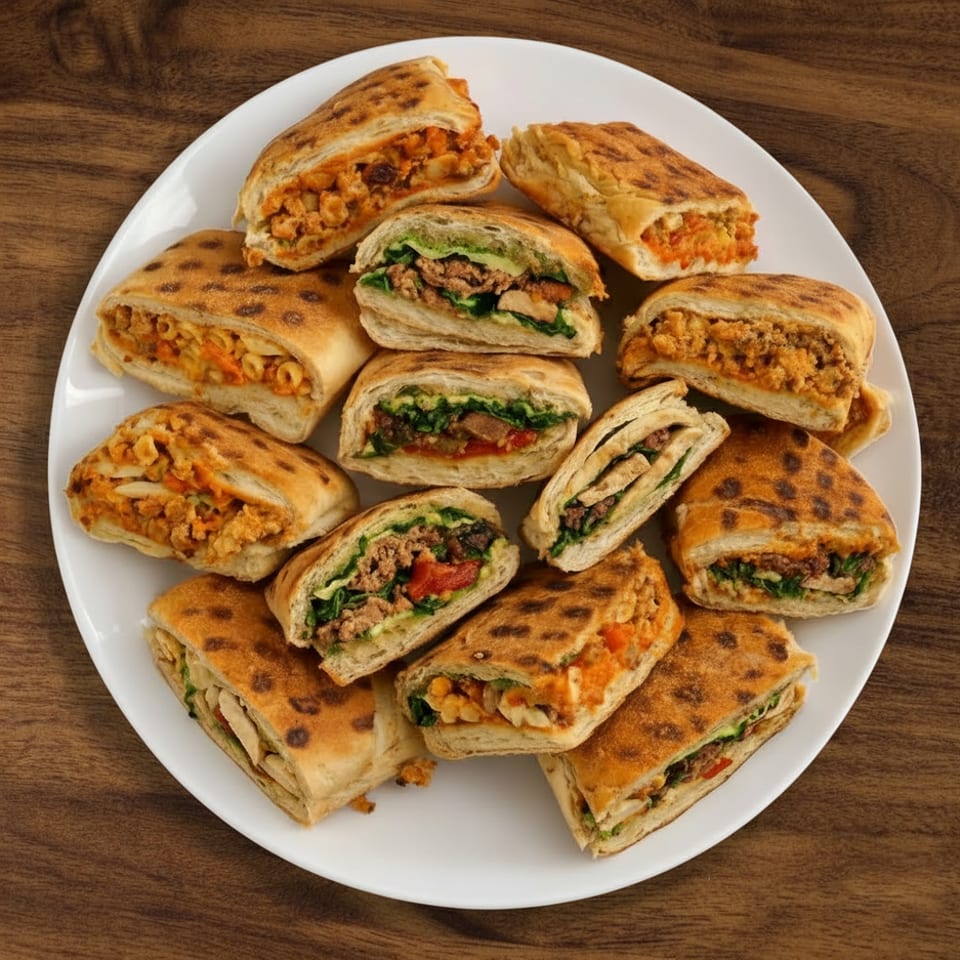 Assorted Panini Tray.